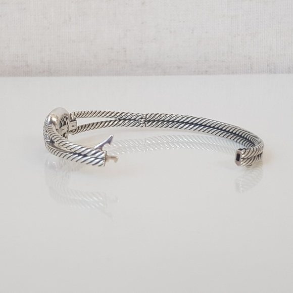 David Yurman Albion Bracelet With Diamonds  - Picture 7 of 15